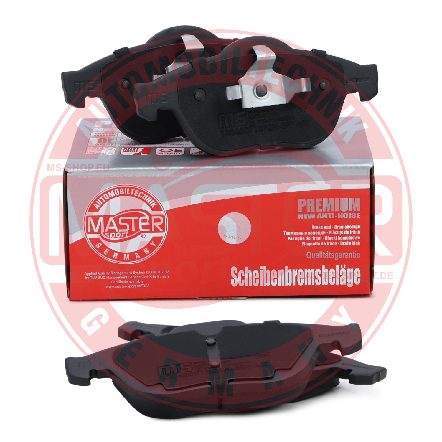 Placute frana MASTERSPORT GERMANY 13046071582N-SET-MS